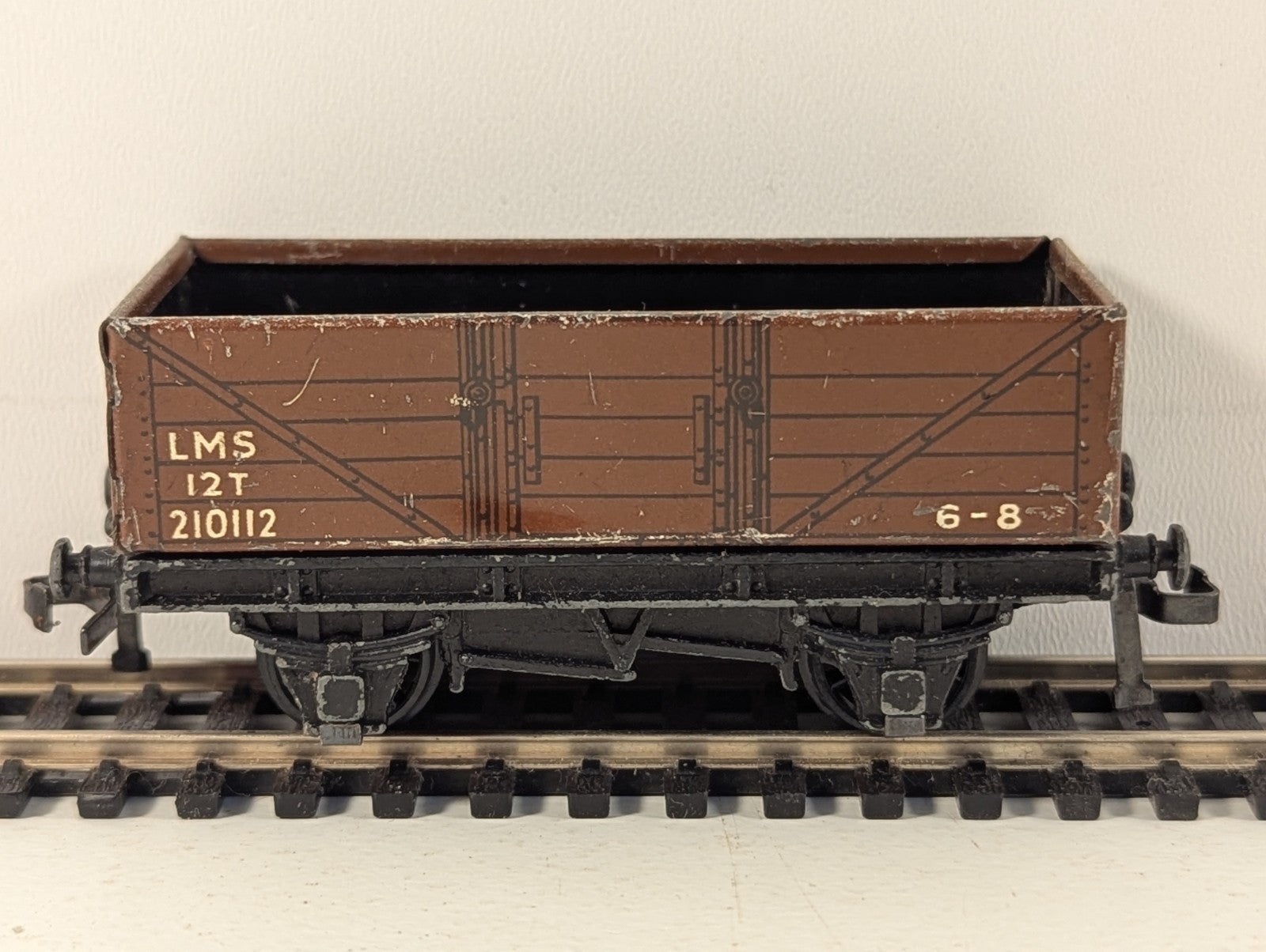 Hornby Dublo LMS Tinplate Open Goods Wagon OO Gauge
