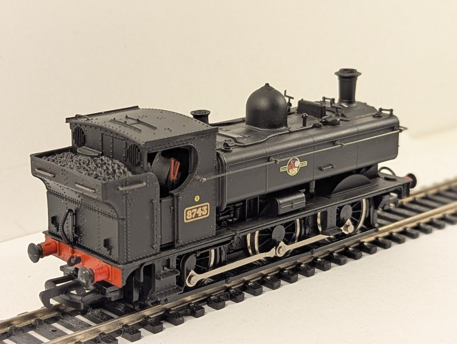 Replica Railways 11002 BR Unlined Black Pannier Tank  - Boxed - Spares/Repairs