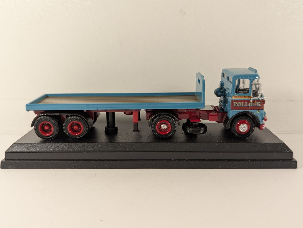 Oxford Diecast 1:76 Scale Atkinson Borderer Flatbed Trailer Die-cast Vehicle