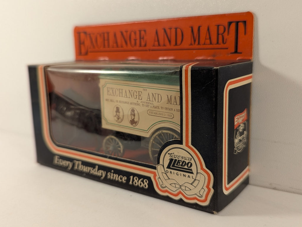 Lledo Exchange & Mart Horse Drawn Delivery Van Die-cast Model
