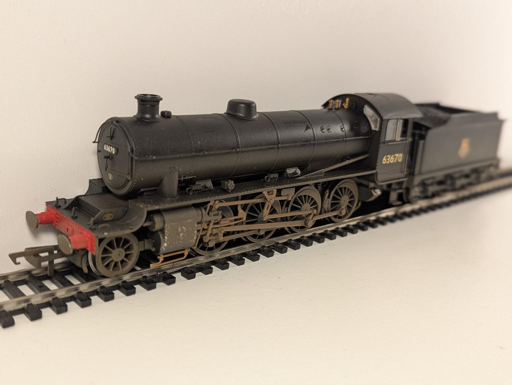Hornby R3089 BR Thompson Class O1 2-8-0 No. 63670 Weathered