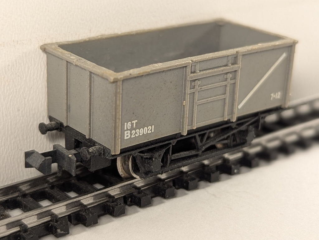 Trix N Gauge BR 16 Ton Mineral Wagon Goods Wagon B239021 BR Grey