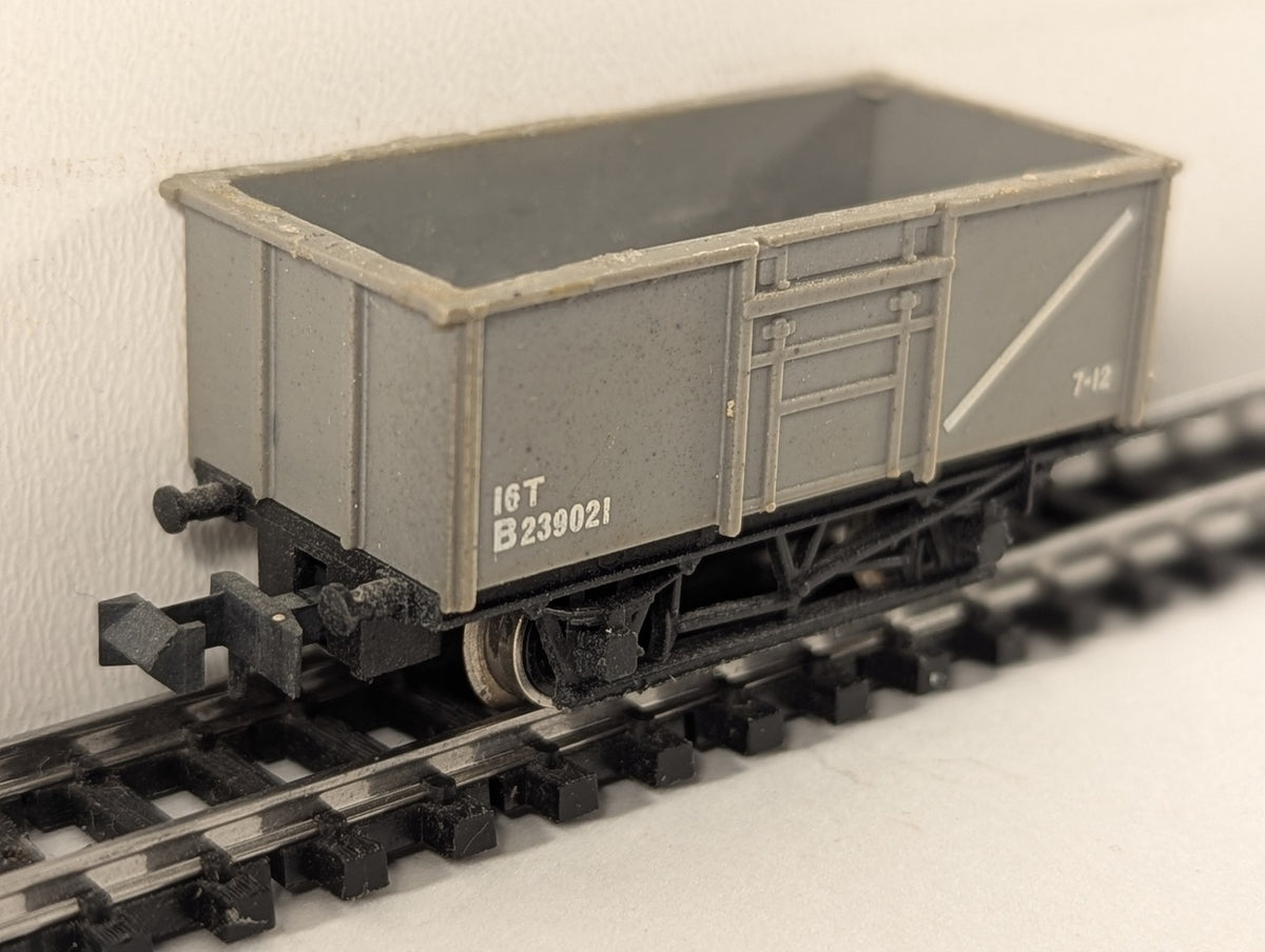 Trix N Gauge BR 16 Ton Mineral Wagon Goods Wagon B239021 BR Grey