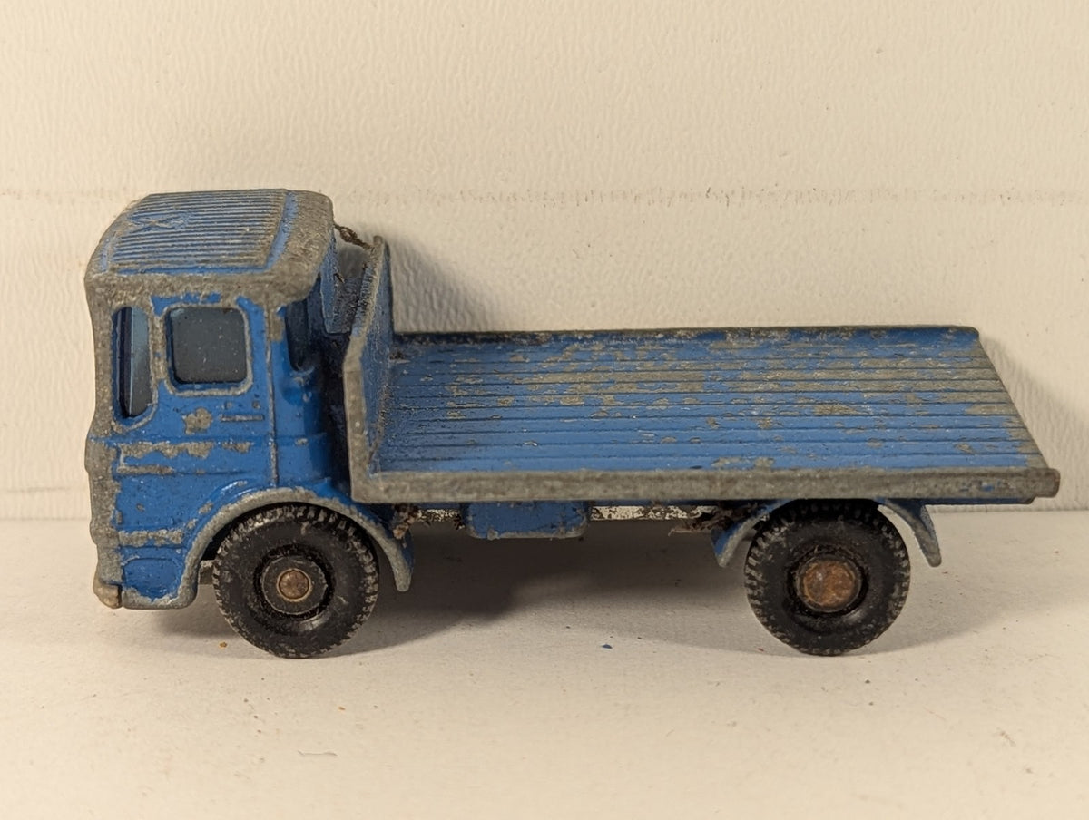 Matchbox Leyland Site Hut Truck Die-cast Vehicle Blue 60