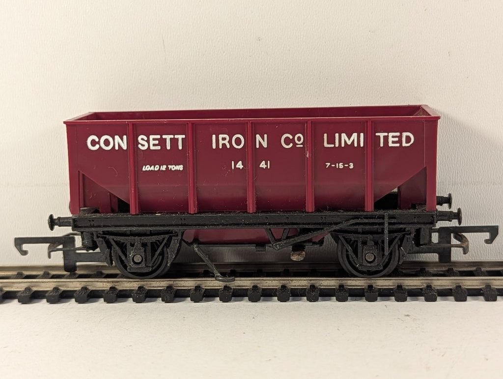 Tri-ang OO Gauge Consett Iron Co Limited Hopper Wagon Goods Wagon 1441