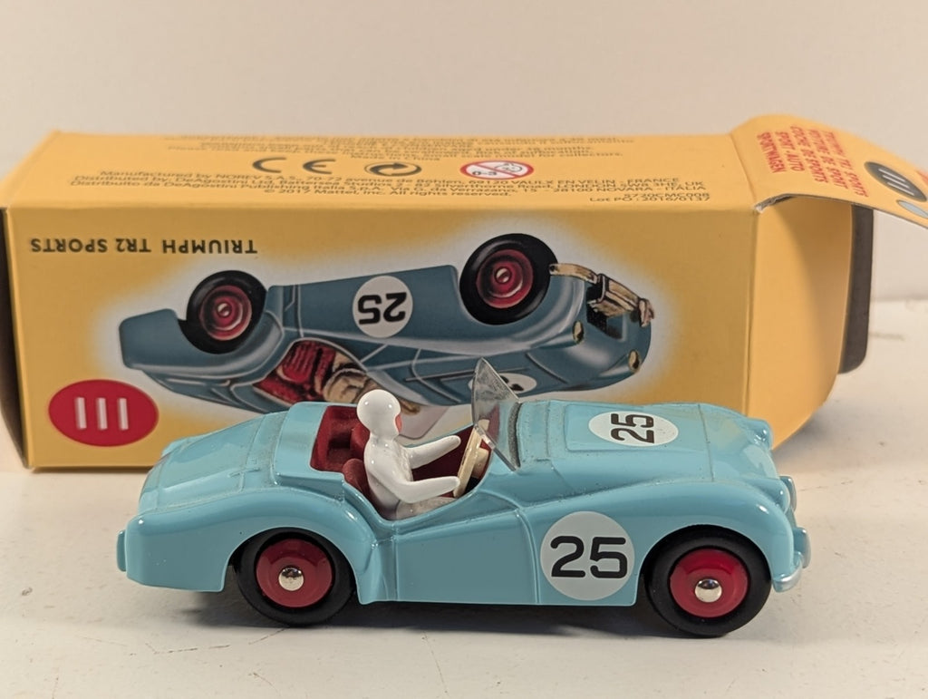 Atlas Editions Dinky Toys 111 Triumph TR2 Sports Car - Boxed