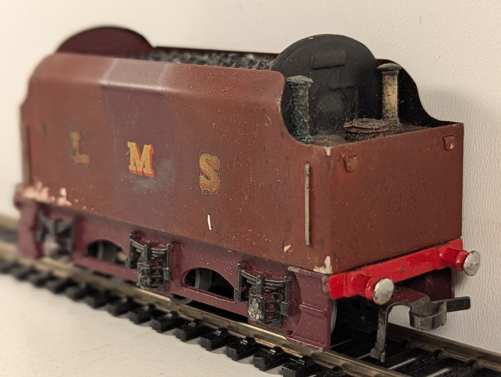 Hornby Dublo LMS Unlined Maroon Tender OO Gauge