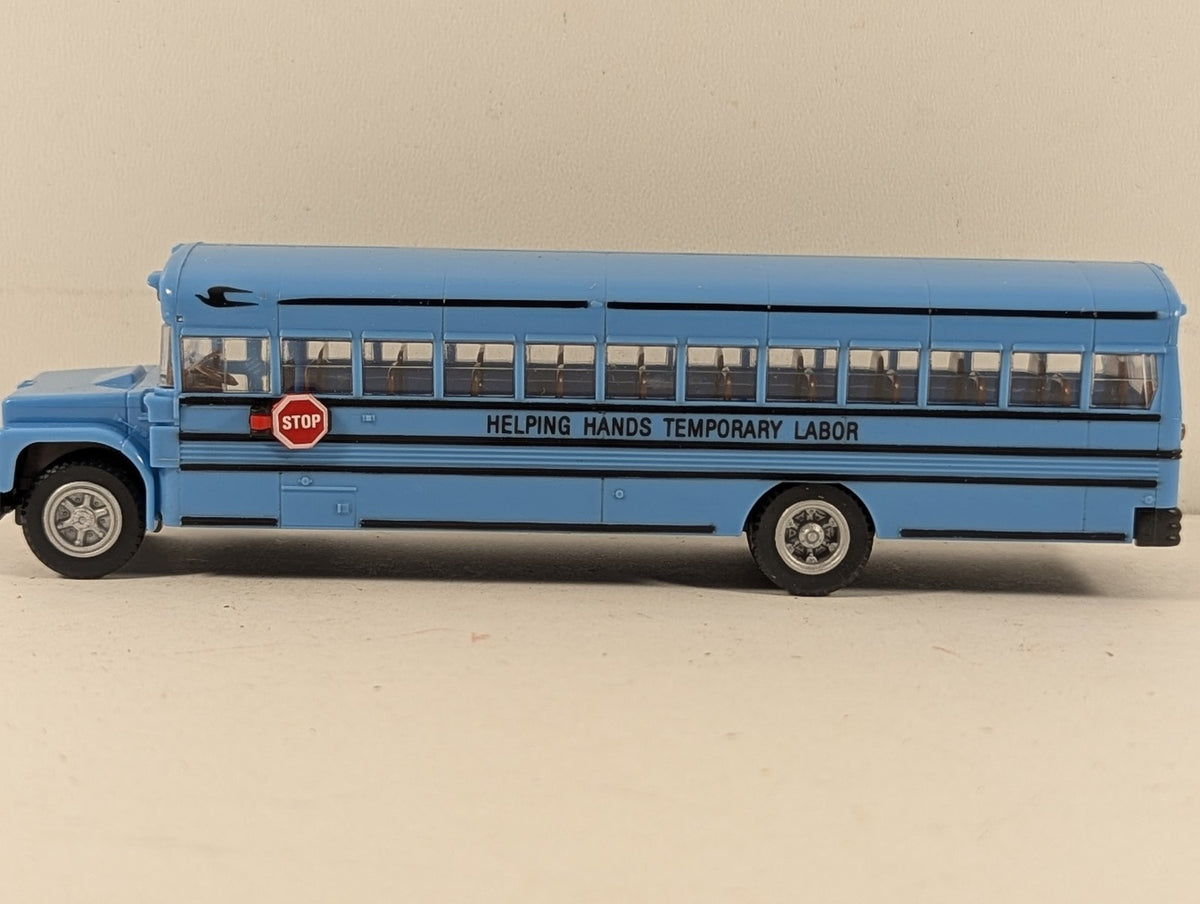 Con-Cor HO Scale Bluebird School Bus (International Chassis) Model Bus