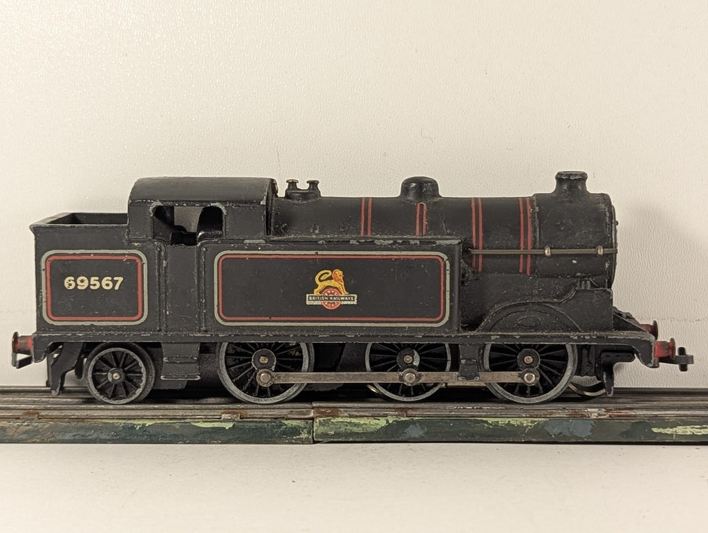 Hornby Dublo OO Gauge Class N2 0-6-2T Steam Locomotive 69567 BR Black EDL17