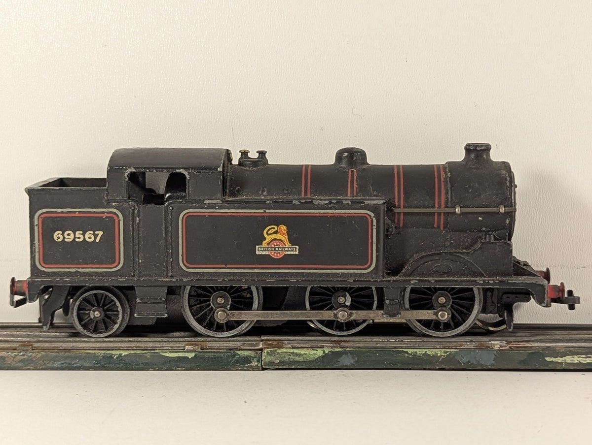 Hornby Dublo OO Gauge Class N2 0-6-2T Steam Locomotive 69567 BR Black EDL17