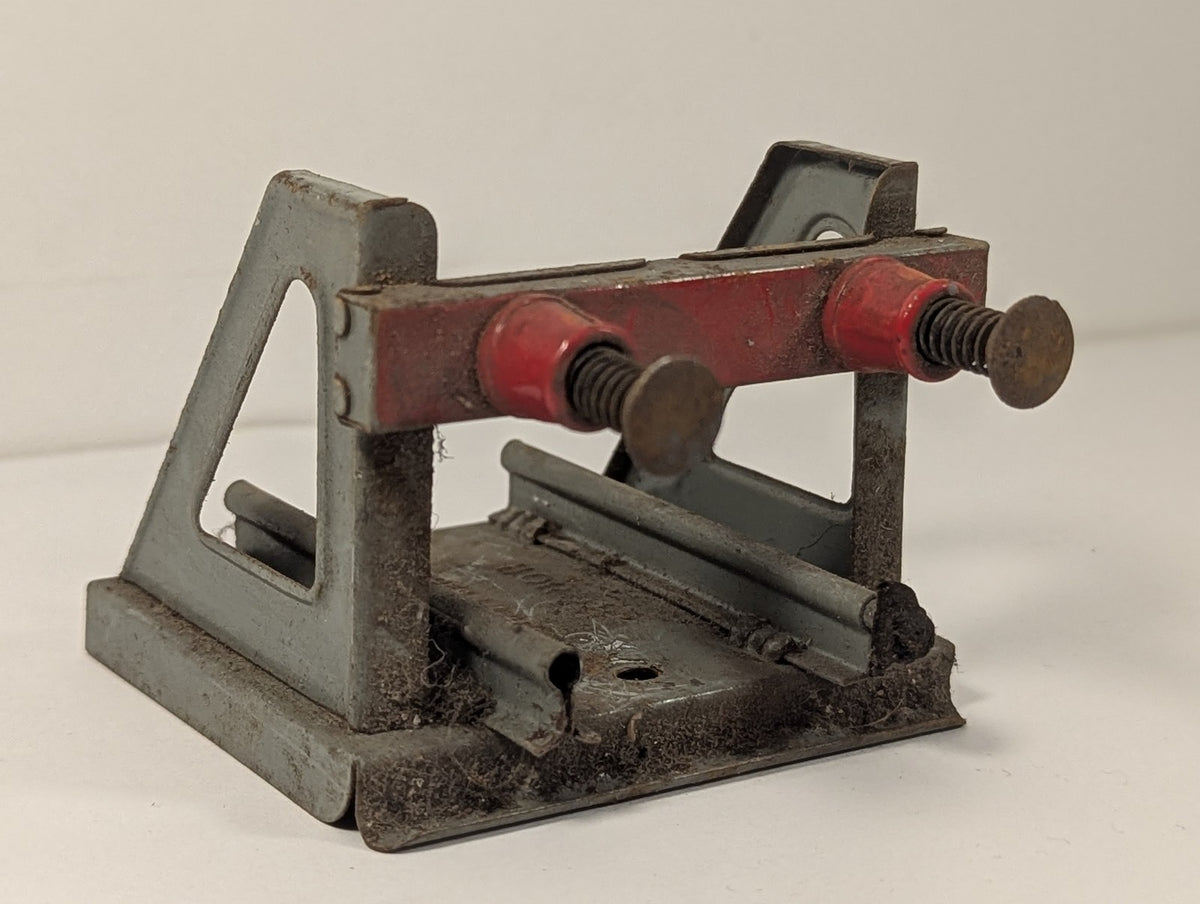 Hornby O Gauge Spring Buffer Stop Grey / Red