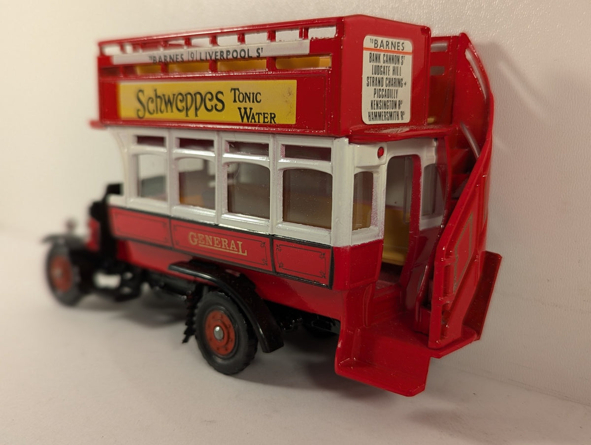 Corgi 1:43 Thornycroft J-type Bus Die-cast Bus 9 London General