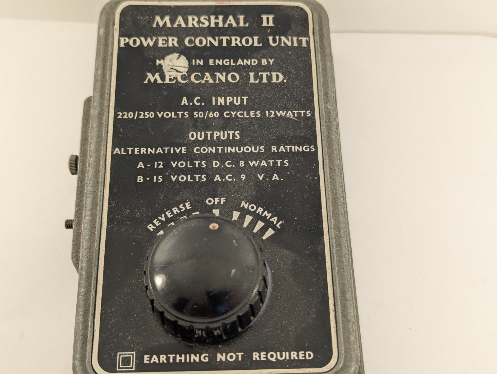 Meccano Ltd. Marshal II Power Control Unit