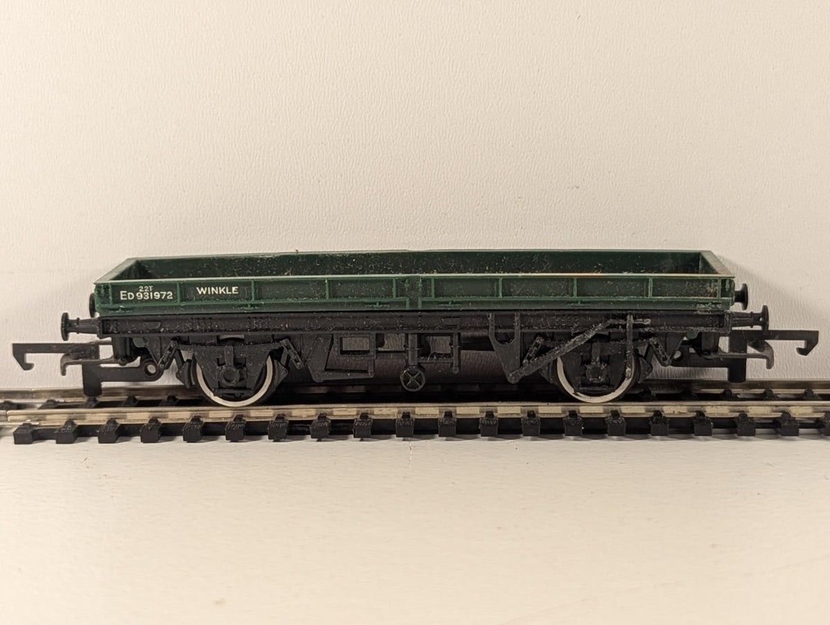 Hornby R019 OO Gauge Plate Wagon with Load – ED931972