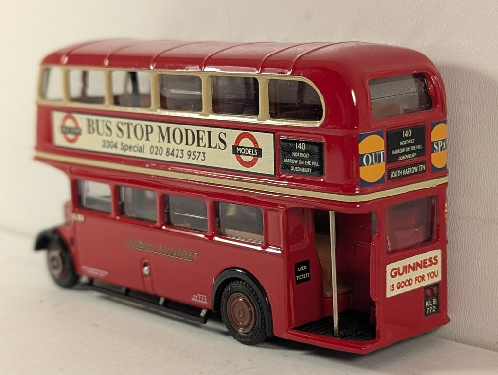 Exclusive First Editions 1:76 Scale AEC RT Double-Decker Bus RT 2393