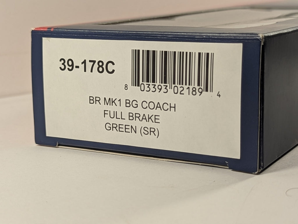 Bachmann Branch-Line OO Gauge BR Mk1 BG Full Brake Passenger Coach S80561