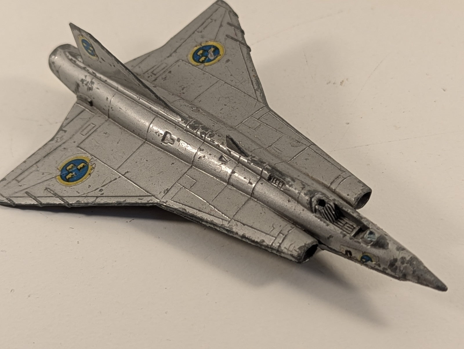 Lintoy Diecast Saab 35 Draken Fighter Jet Model