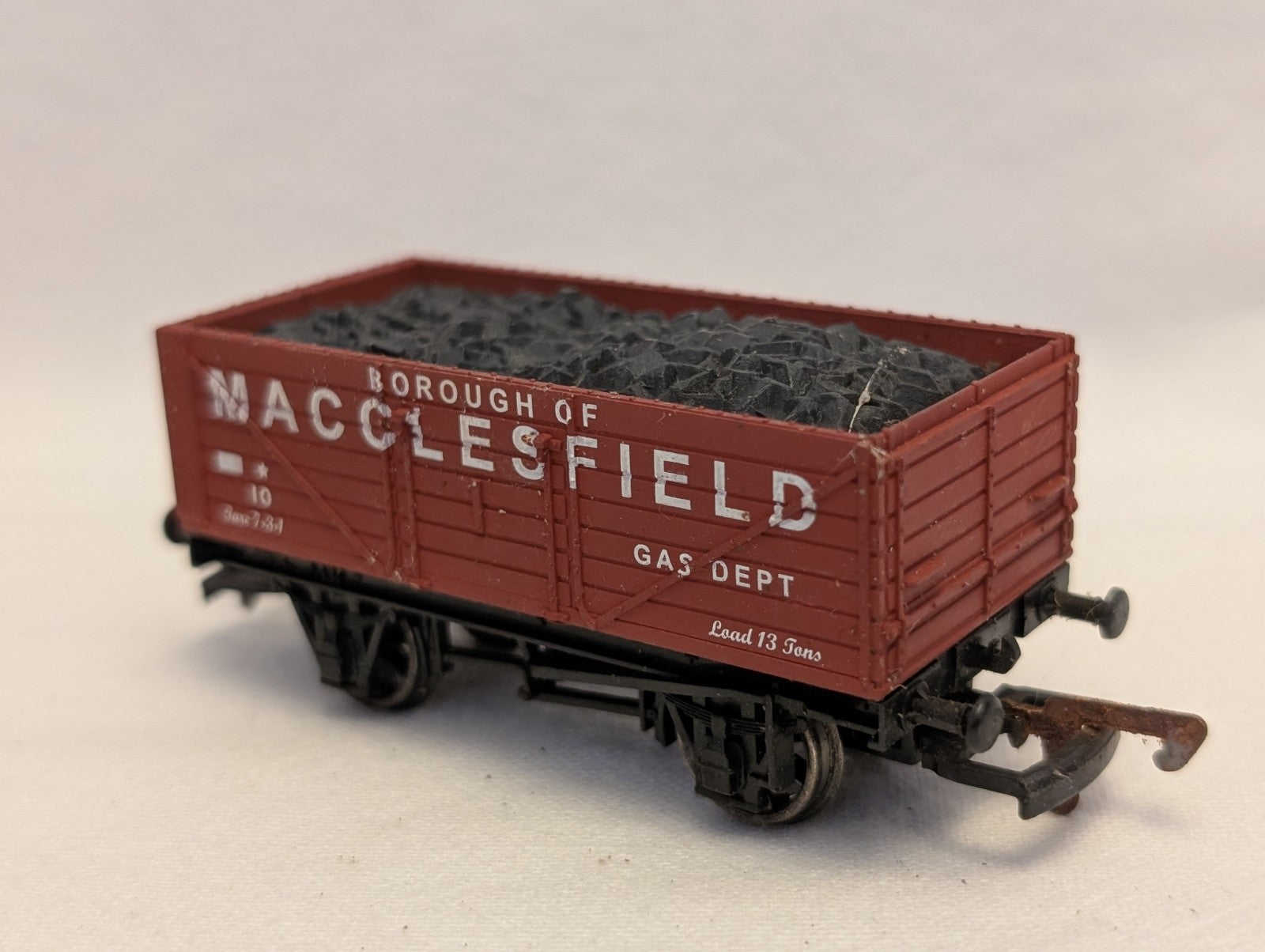 Dapol OO Gauge 7 Plank Wagon Borough of Macclesfield Gas Dept Goods
