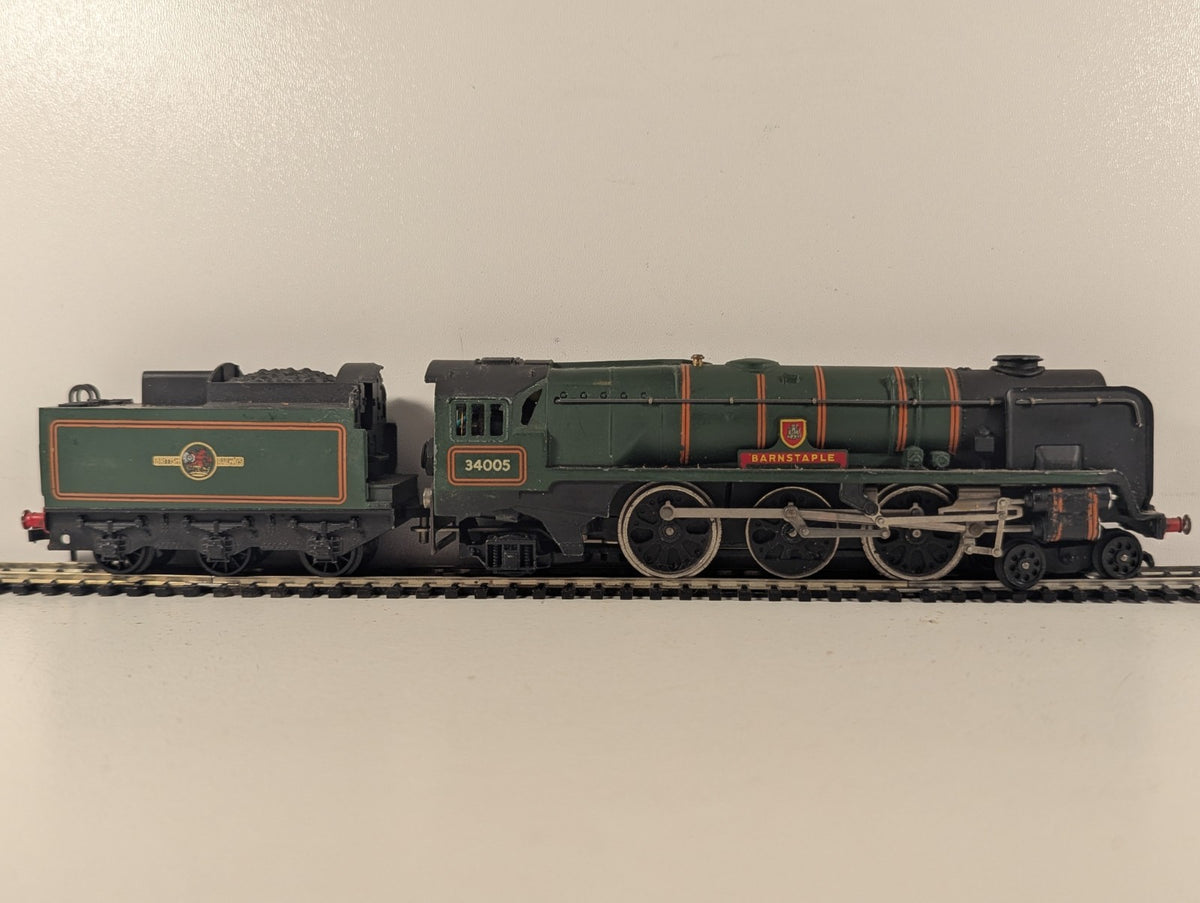 Hornby Dublo OO Gauge West Country Class 'Barnstaple' Steam Loco