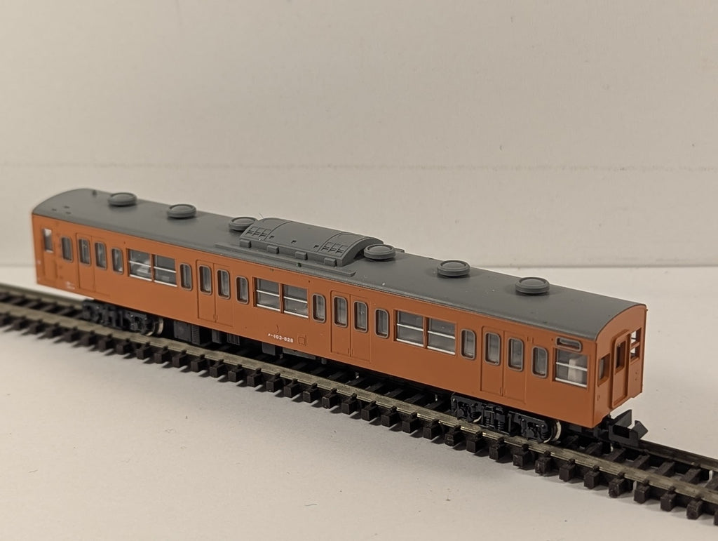 Kato N Gauge JNR Class 103 KuHa 103-828 EMU Coach JNR Orange