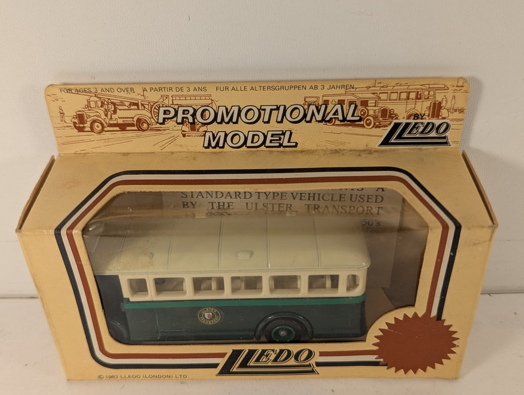 Lledo Standard Type Vehicle (Ulster Transport) Die-cast Model Bus