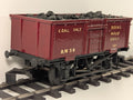 O Gauge Kit-Built 16T Mineral Wagon “Royal Navy Hull Red” Renamed & Numbered