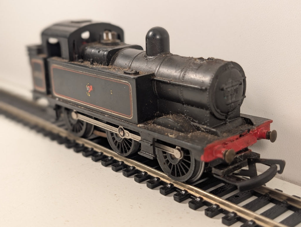 Tri-ang Hornby R52 OO Gauge Class 3F Jinty 0-6-0T BR Black Missing Funnel