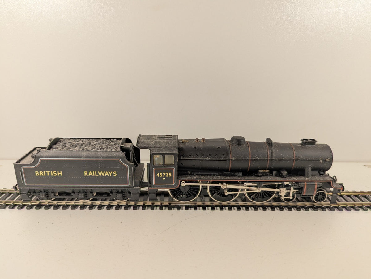 Bachmann Branch-Line 31-250 Rebuilt Patriot Class “Comet” BR Lined Black