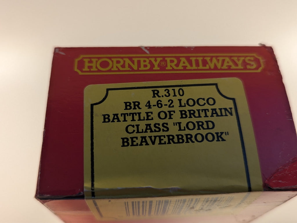 Hornby Railways R310 BR Battle of Britain Class "Lord Beaverbrook" 4-6-2 - boxed