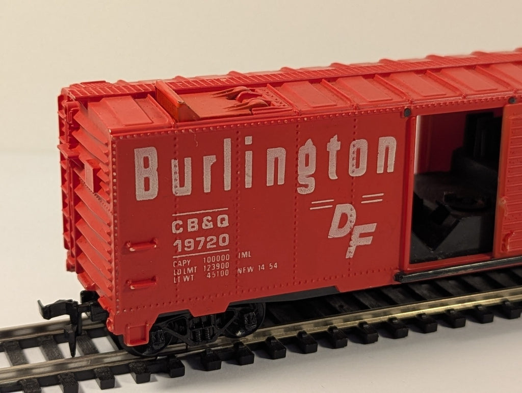 Tyco HO Gauge Burlington Route CB&Q Boxcar #19720