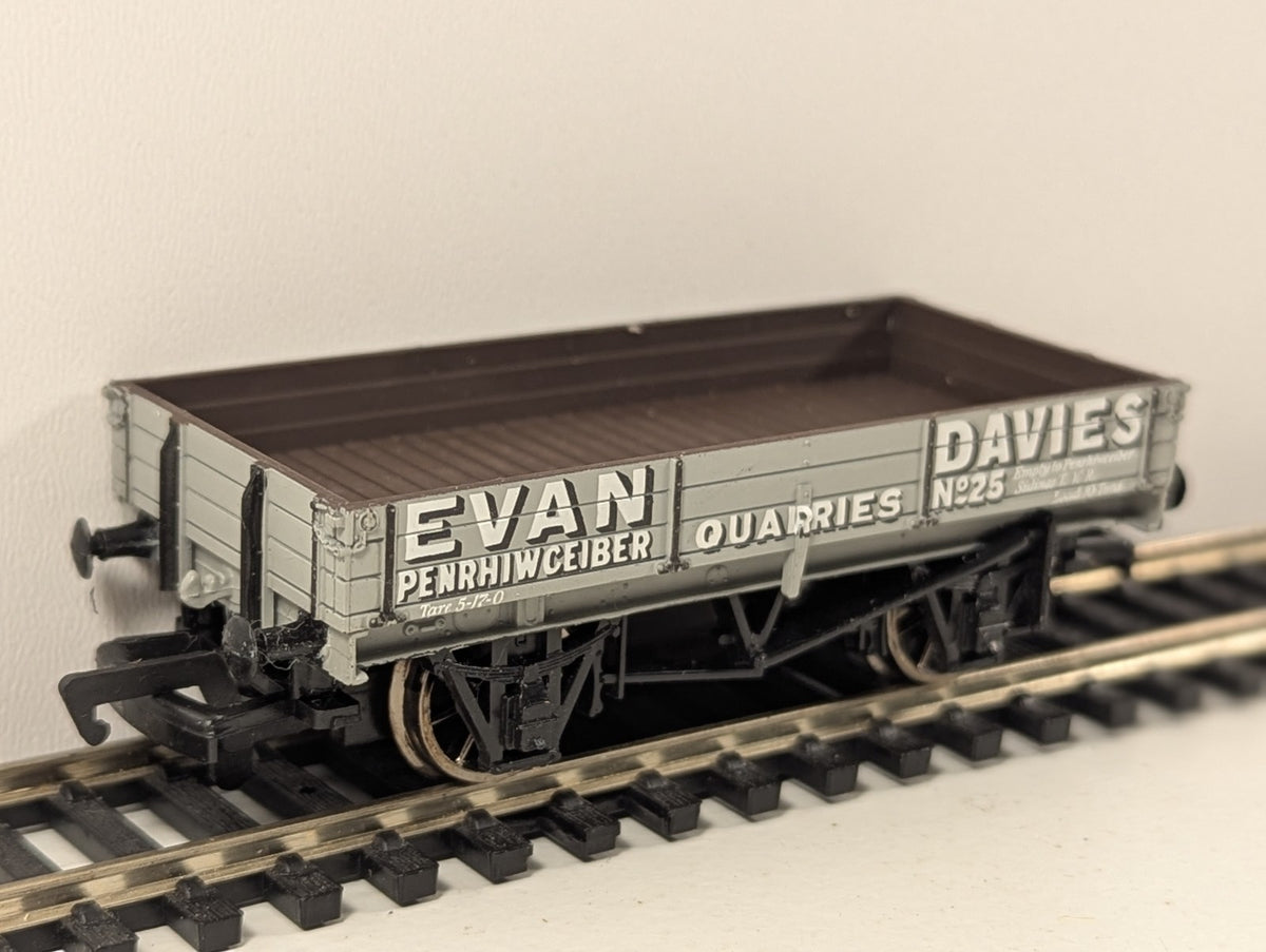 Bachmann 3-Plank Open Wagon Evan Davies Penrhiwceiber Quarries (OO Gauge)