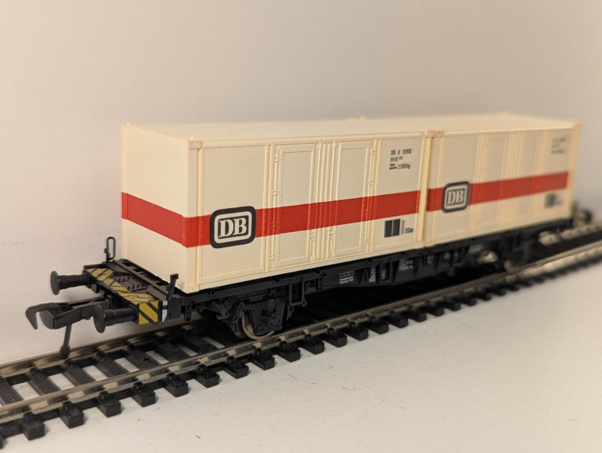 Fleischmann 5232 HO Gauge Deutsche Bahn Container Wagon
