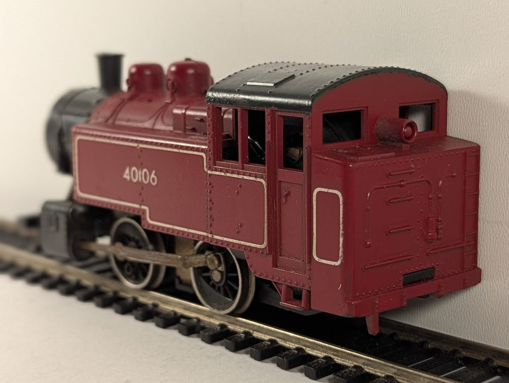 Lima OO Gauge 0-4-0 Tank Locomotive Steam Locomotive 40106 LMS Red