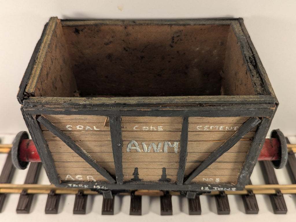 G Gauge Custom 12 Ton 7-Plank Wagon