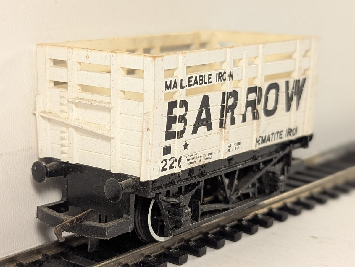 Hornby OO Gauge Barrow Coke Wagon Wagons 1226 Barrow Haematite Steel Co. R235
