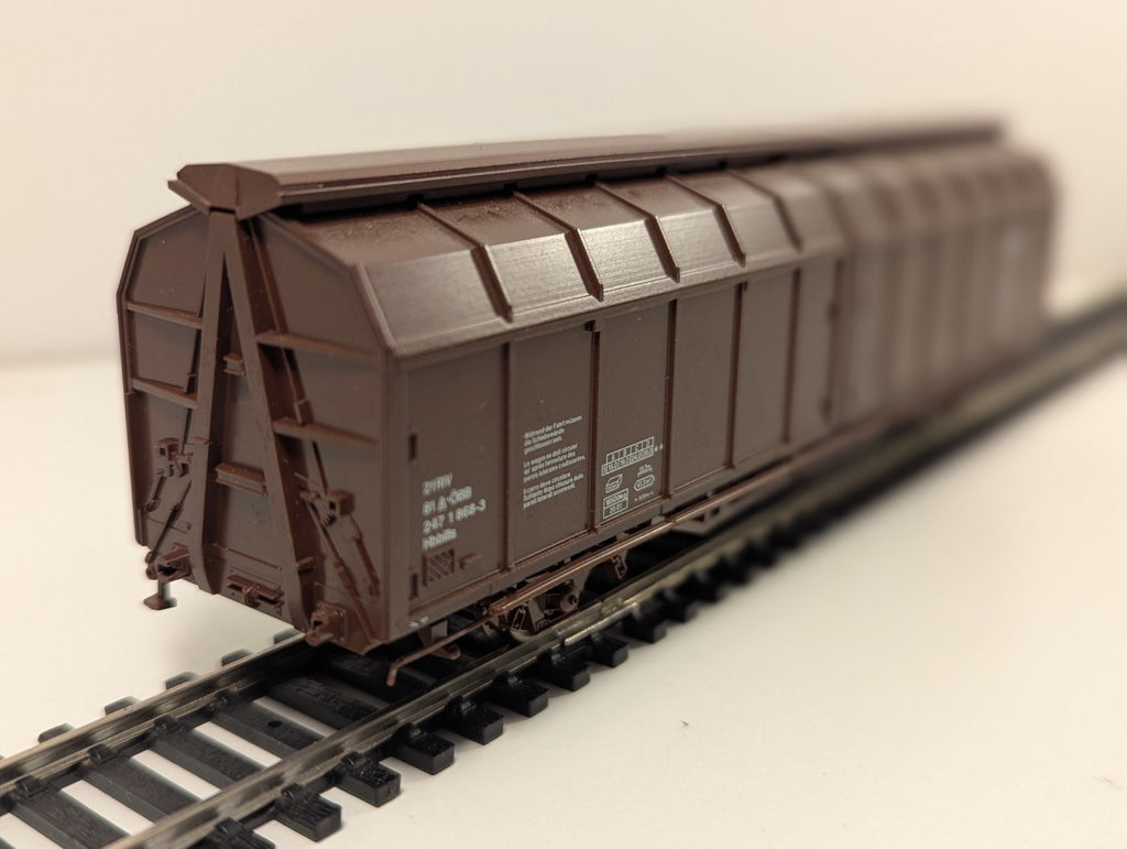 Roco HO PKP Cargo Hmrrs29 Sliding Wall Wagon