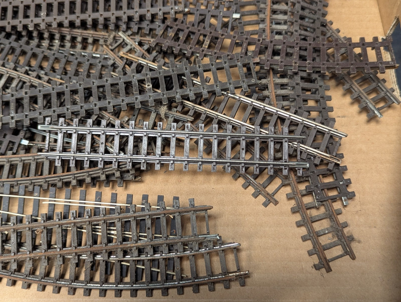 Tri-ang OO Gauge Job Lot of Model Railway Track - Needs TLC
