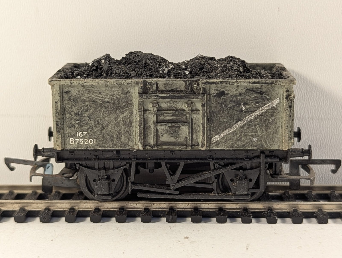 Tri-ang OO Gauge 16 Ton Mineral Wagon Goods Wagon B75201 BR Grey