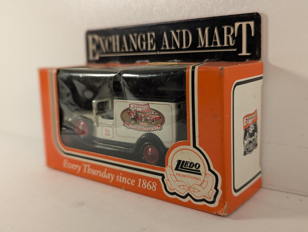 Lledo Exchange & Mart 1987 Motoring Events Promotional Van Die-cast Model Van
