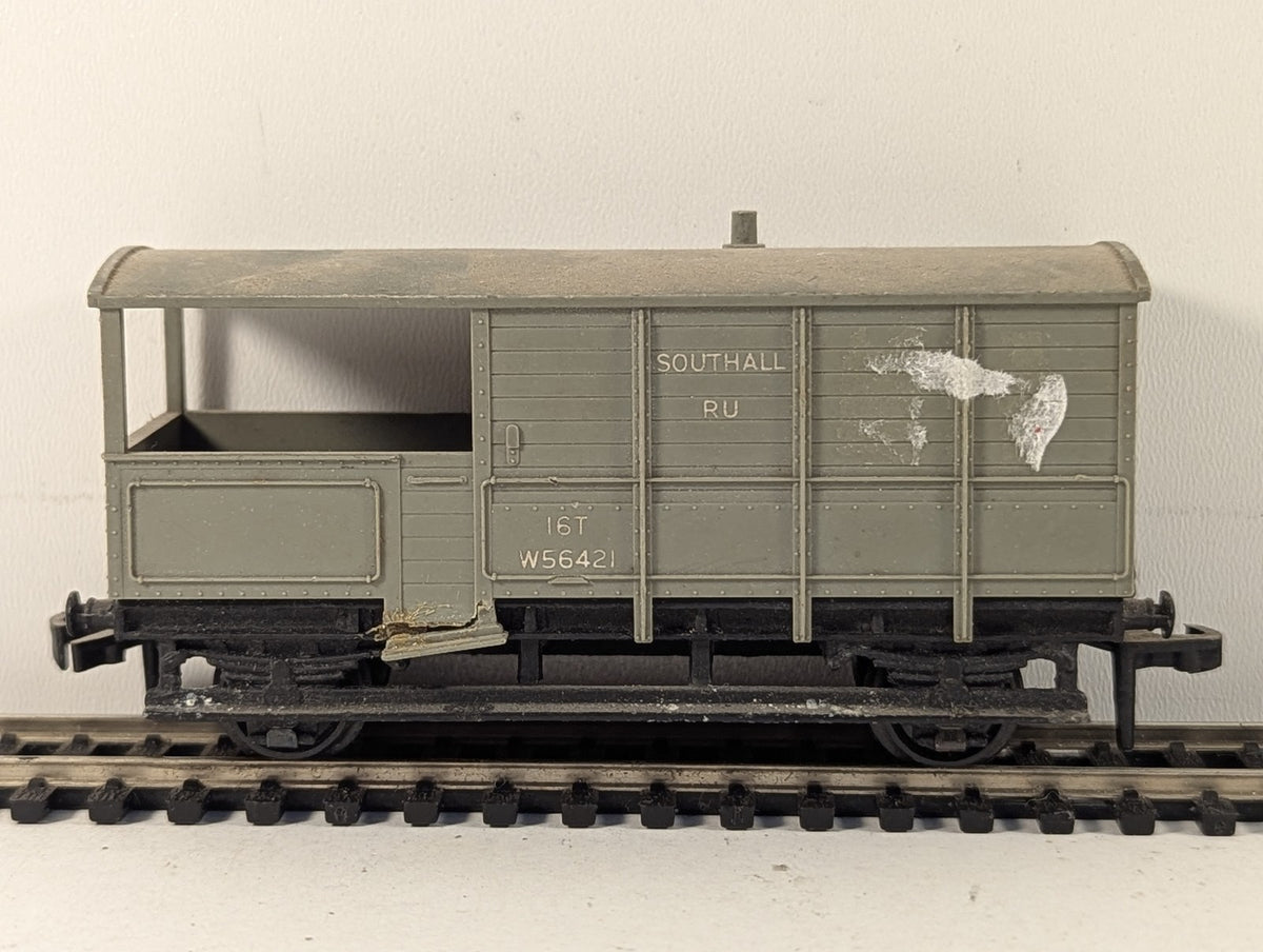 Hornby Dublo OO Gauge WR 16-Ton Goods Brake Van W56421 BR Grey 4311