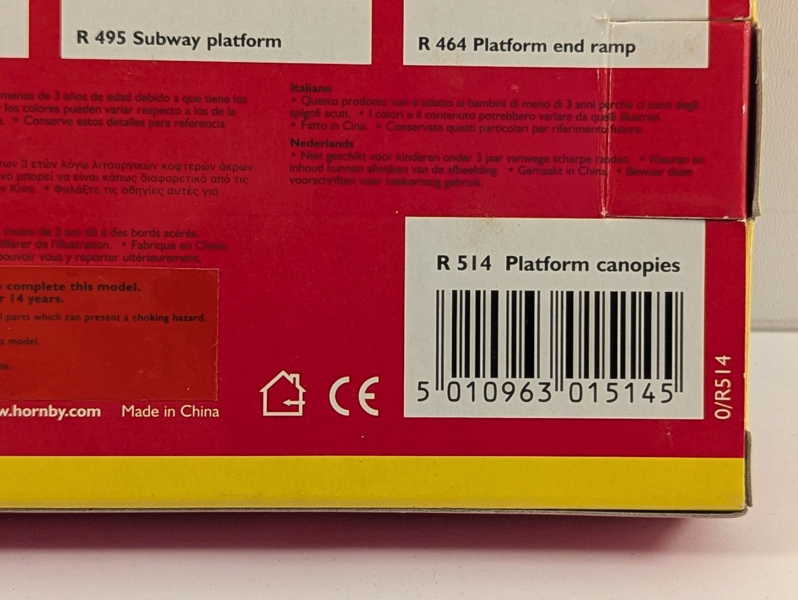 Hornby R514 Platform Canopies OO Gauge