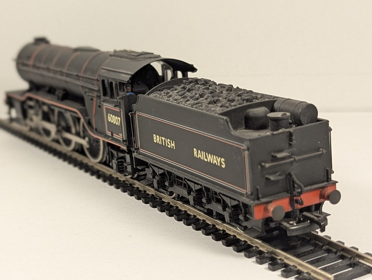 Bachmann OO Gauge Class V2 60807 Steam Locomotive BR Lined Black