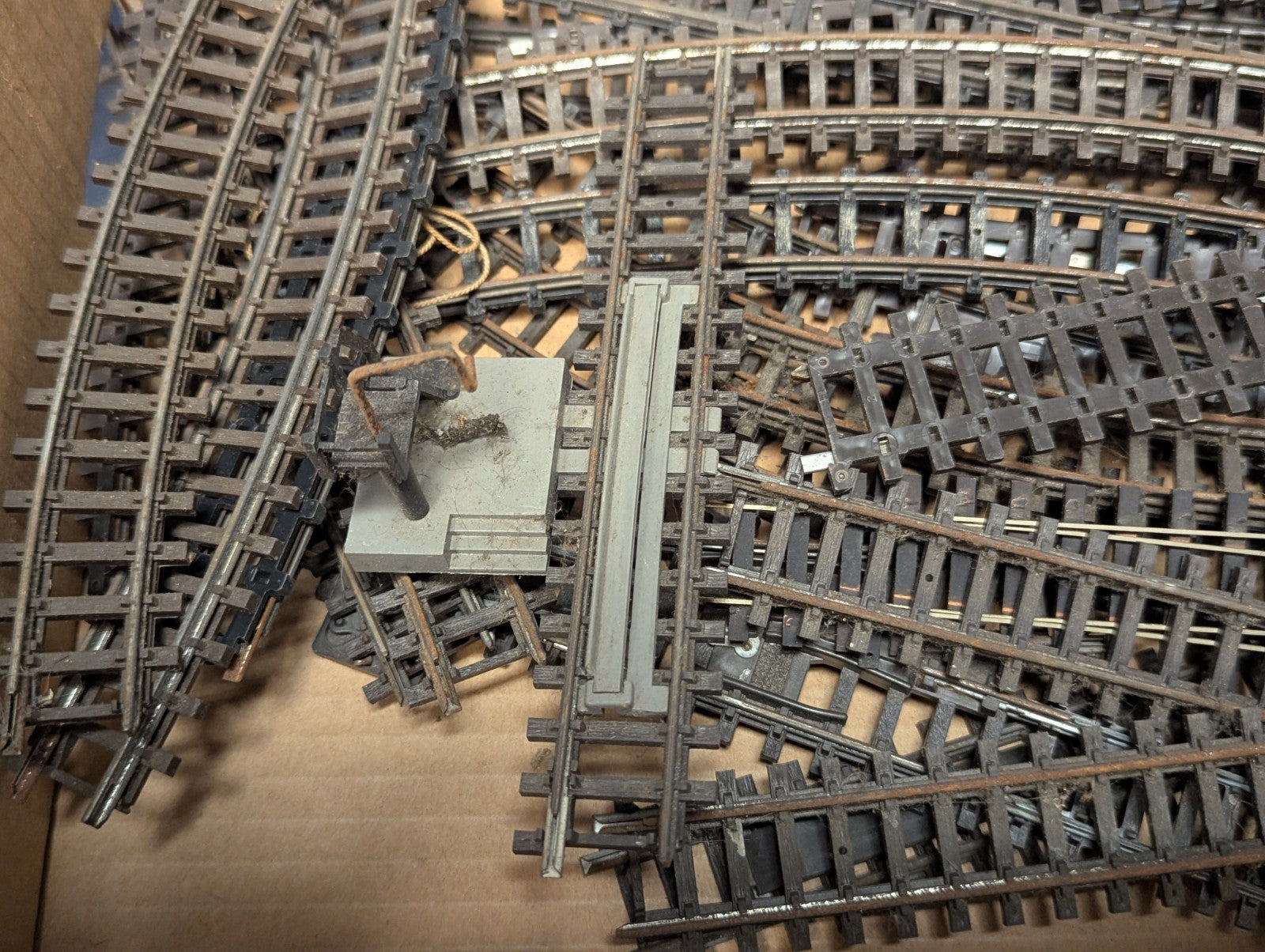 Tri-ang OO Gauge Job Lot of Model Railway Track - Needs TLC