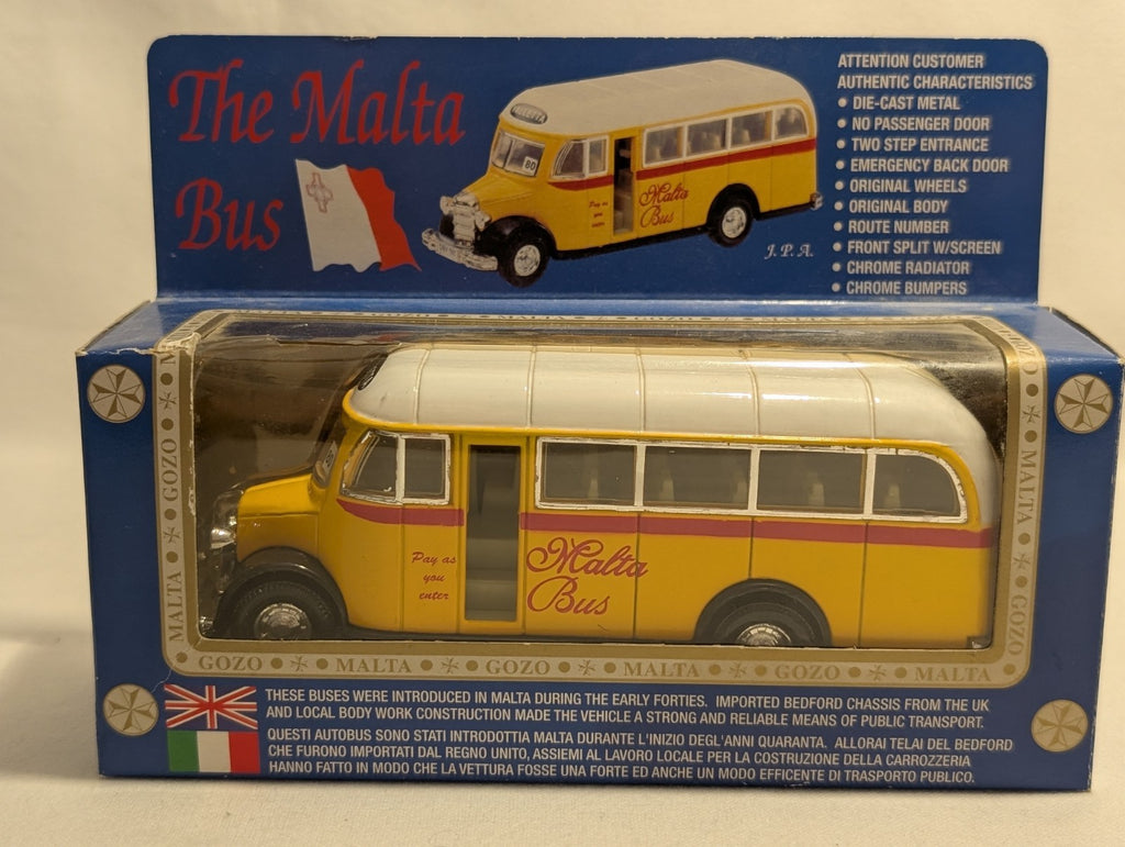 The Malta Bus – Die-Cast Metal Model by Leaf / Alexsandro