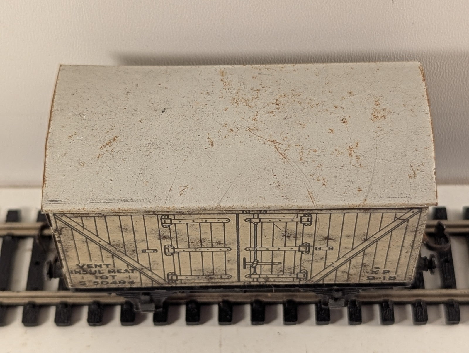 Hornby Dublo 10 Ton Insulated Meat Van Tinplate OO Gauge