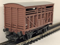 Bachmann OO Gauge Cattle Wagon Goods Wagon 214875 LMS Brown 33-652B