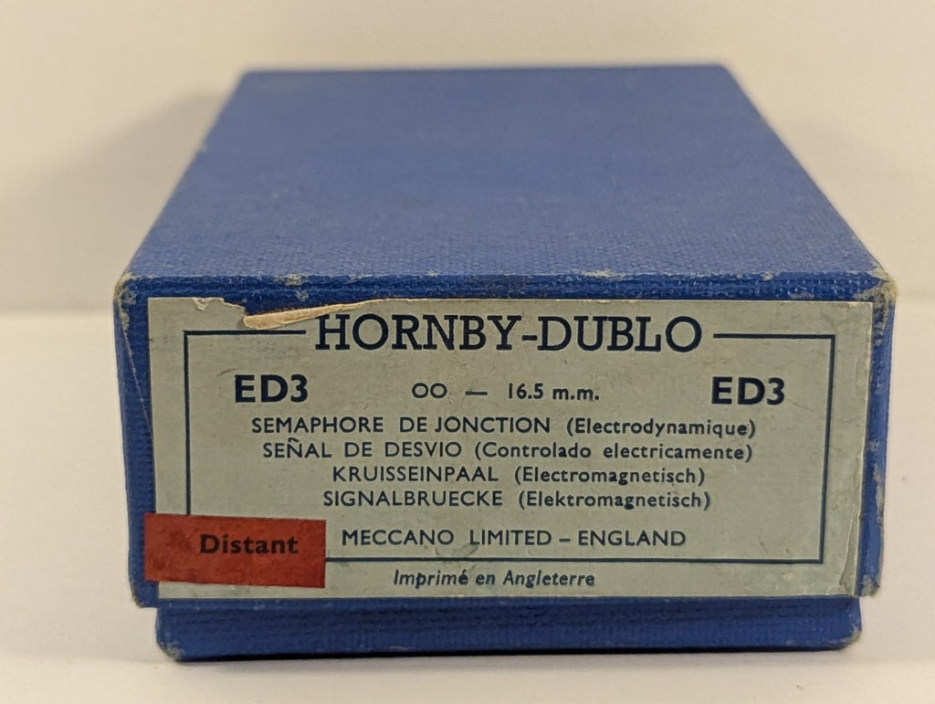 Hornby Dublo ED3 Junction Signal OO Gauge - Boxed