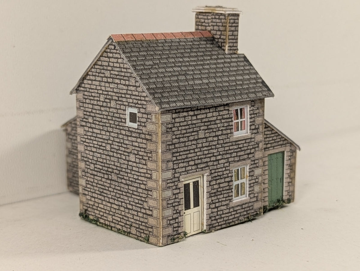 Metcalfe N Scale Stone Country Cottage Building PO261