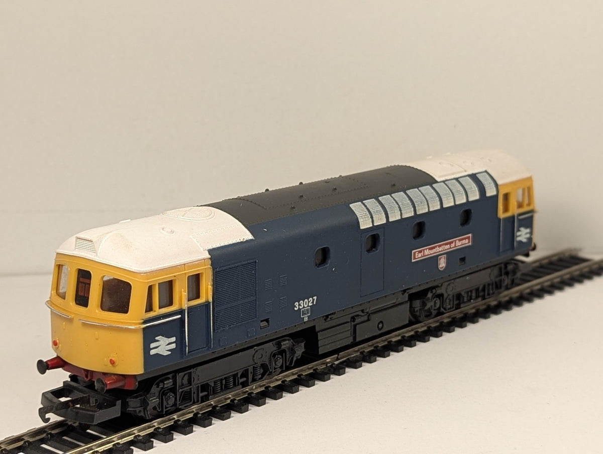 Lima OO Gauge Class 33 33027 'Earl Mountbatten of Burma' Diesel Locomotive