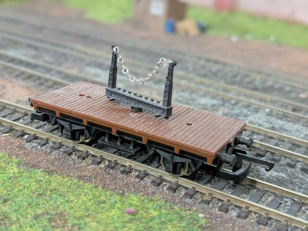 Lima 305681a3 BHA Bogie Steel Curtain Sided Wagon